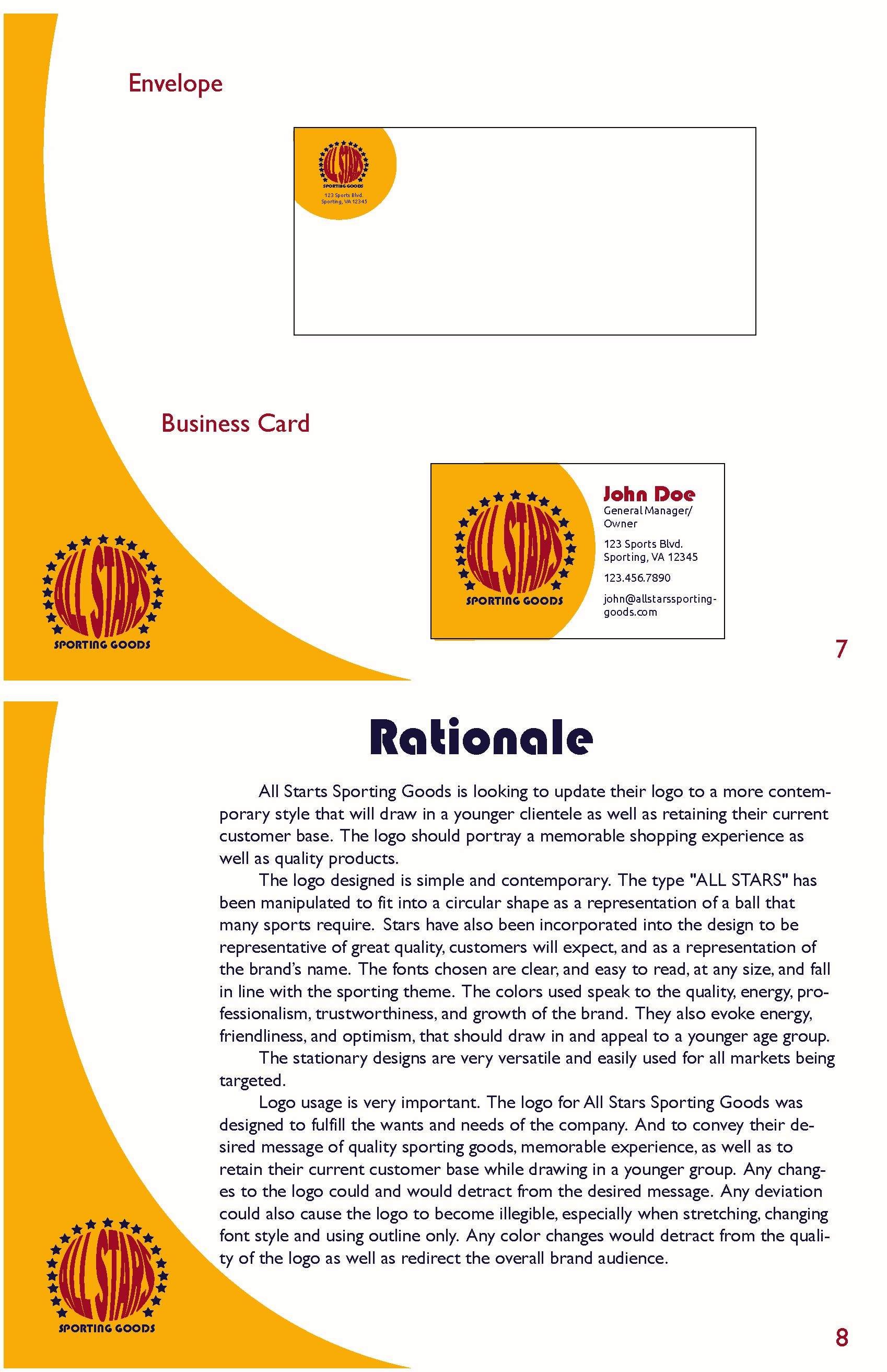 All Stars Sporting Goods Page 4